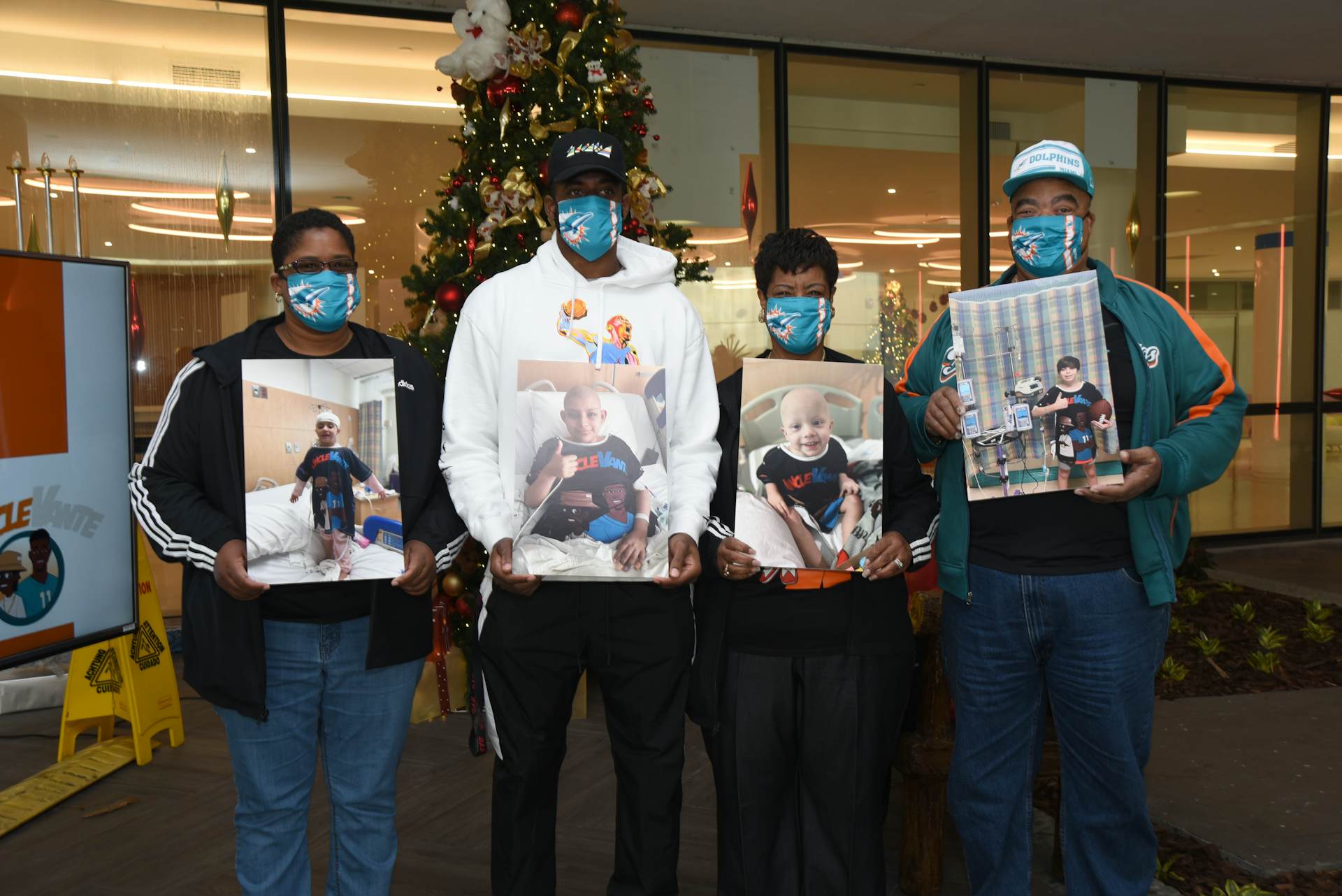 DeVante Parker Hospital Visit