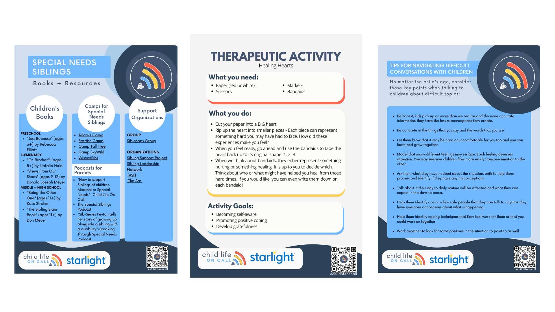 Starlight Families Resources Example